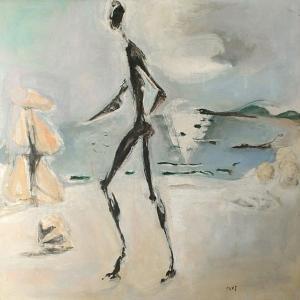 CIVET André 1911-1984,Walking man 'Civet' (lower right),Bonhams GB 2007-03-20