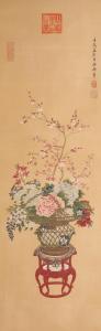 CIXI Dowager Empress 1835-1908,Basket Flowers,Bonhams GB 2023-09-07