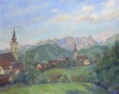 CIZEK Karl 1886-1945,Österreichisches Dorf,1943,Wendl DE 2019-10-24