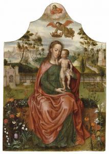 CLAEISSINS Pieter I 1500-1576,The Virgin and Child in a garden,Christie's GB 2018-07-06