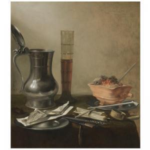 CLAESZ Pieter 1597-1661,a still life of a pewter flagon, a tall glass, a c,Sotheby's GB 2006-12-06