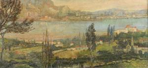 CLAEYS Albert 1889-1967,Falaise de Vogüé en Ardèche,Daguerre FR 2024-02-15