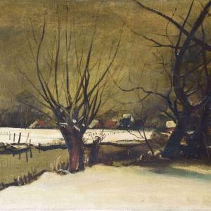 CLAEYS Albert 1889-1967,Winter landscape,Amberes BE 2022-10-03