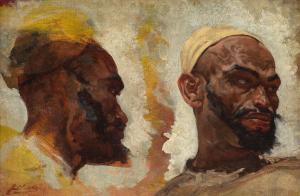 CLAIRIN Georges Jules Victor 1843-1919,Arab head studies,Bonhams GB 2023-10-25