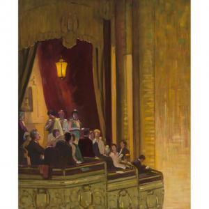 CLAPHAM Peter 1924,THE LOGE - ROYAL ALEXANDRA THEATRE, TORONTO,c. 1939,Waddington's CA 2021-06-03