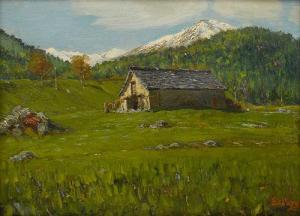 CLARA Ermanno 1889-1946,Baita alpina,Meeting Art IT 2021-10-27