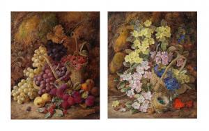 CLARE George 1835-1900,A pair of still lifes including a basket of fruits,Bonhams GB 2023-11-15