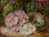 CLARE Oliver 1853-1927,Still Life with a Bird's Nest and Blossom,Mellors & Kirk GB 2022-01-12