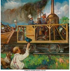 CLARK Benton H 1895-1964,Railroad Celebration,Heritage US 2020-04-24