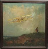 CLARK Benton H 1895-1964,The Wright's First Flight,Alderfer Auction & Appraisal US 2013-03-14