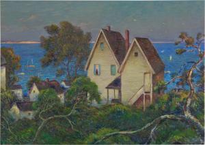 CLARK Eliot Candee 1883-1980,House in Provincetown,Sotheby's GB 2023-08-09