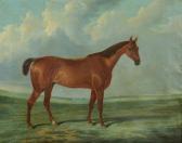 CLARK J.S 1800-1900,PORTRAIT OF A HORSE,1857,Grogan & Co. US 2013-06-16