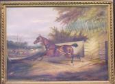 CLARK James III 1858-1943,THE RUNAWAY HORSE,William Doyle US 2003-09-24