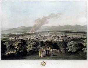 CLARK John Stewart 1800-1900,The Town of Falkirk,1824,Canterbury Auction GB 2017-04-04