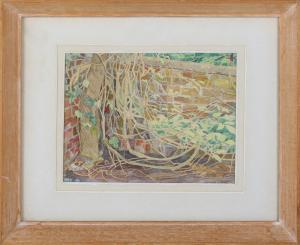CLARK Norman stuard 1913-1992,Garden Corner Tangle,Tooveys Auction GB 2022-06-08