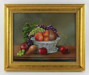 Clark Robert 1920-1997,basket of fruit,Kaminski & Co. US 2020-08-23