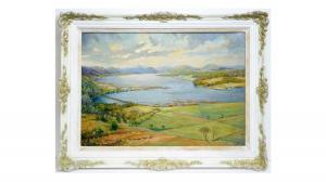 CLARK Thomas Brown 1895-1983,"Connemara"; Irish landscape view,Anderson & Garland GB 2023-07-19