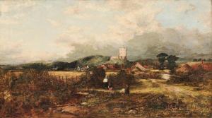 CLARK Thomas 1820-1876,The Border Neck of Norham Castle,1856,Skinner US 2015-09-11