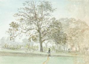 CLARK Thomas,View of Kensington Gardens in 1839; and further vi,Woolley & Wallis 2021-08-11