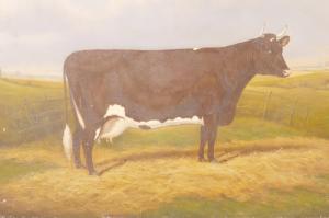 CLARK William Albert 1906-1937,portrait of a Gloucester cow,1941,Crow's Auction Gallery 2020-03-11