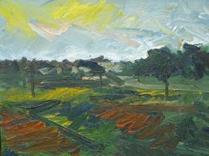 CLARKE CHARLES J,Summer evening, Leazes Moor,1990,Golding Young & Co. GB 2019-11-27