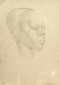 CLARKE Dora 1895-1989,Portrait of a Nubian woman,Mallams GB 2019-03-07