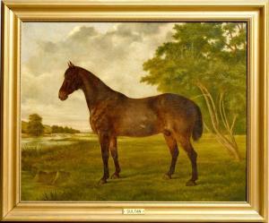 CLARKE F 1800-1800,Dark Bay Stallion Sultan,1881,Tring Market Auctions GB 2018-08-31