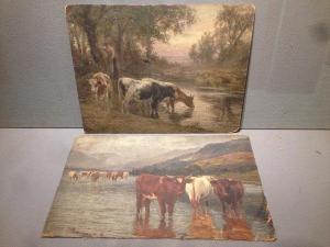CLARKE JNR Joseph Dixon 1878-1966,A quantity of studies, mainly cattle ,Rowley Fine Art Auctioneers 2017-02-21
