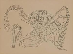 CLARKE Leroy 1938,Fragments of a Spiritual,1970,William Doyle US 2018-09-26