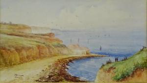 CLARKSON Robert 1857-1924,Selwicks Bay near Flamborough Head,David Duggleby Limited GB 2017-09-09