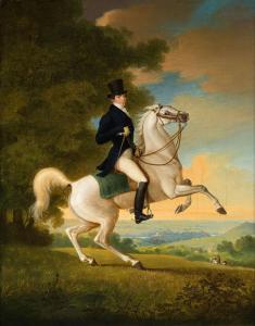 CLAROT Alexander 1796-1842,Cavalier sur sa monture se cabrant,Aguttes FR 2023-03-28