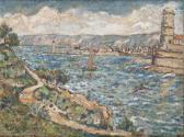 CLARY BAROUX Adolphe 1865-1933,Port de Marseille,Gros-Delettrez FR 2020-06-09