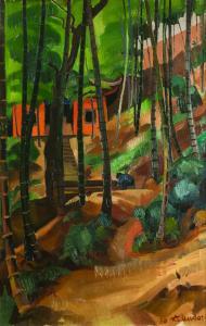 CLAUDOT Andre 1892-1982,Les bambous de la source de Jade,1930,Sadde FR 2014-06-05