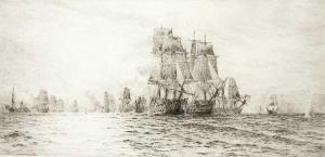CLAUSE William Lionel 1887-1946,The Battle of Trafalgar,David Lay GB 2024-04-11