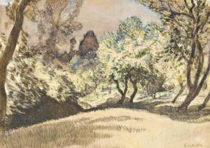 CLAUSEN George 1852-1944,The Orchard,Christie's GB 2015-03-12