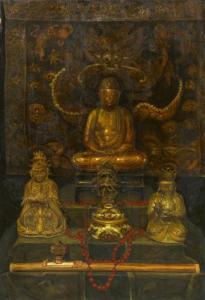 CLAUSMEYER Claus 1887-1968,Buddhist Altar,Van Ham DE 2016-05-13