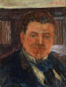 CLAUSSEN Sophus 1865-1931,Self portrait,Bruun Rasmussen DK 2023-01-10