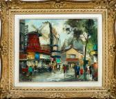 CLAVER Fernand 1918-1961,Paris, le Moulin Rouge,Cannes encheres, Appay-Debussy FR 2022-07-09