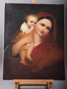 CLAXTON Marshall 1813-1881,Mother and child,Jones and Jacob GB 2023-07-12