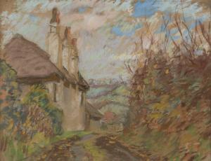 CLAYES des Alice 1891-1971,Country lane,Rosebery's GB 2021-01-27