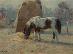 CLAYES des Alice 1891-1971,Horses in a paddock,Rosebery's GB 2023-09-12