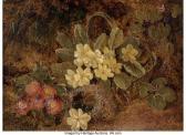 CLAYS J 1800-1800,Still life with flowers and a bird's nest (a pair),Heritage US 2023-01-12
