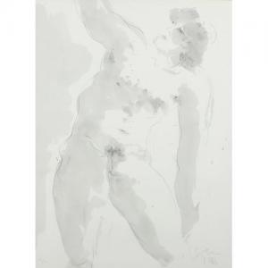 CLAYTON Inge 1942-2010,Standing nude male,Eastbourne GB 2019-05-11