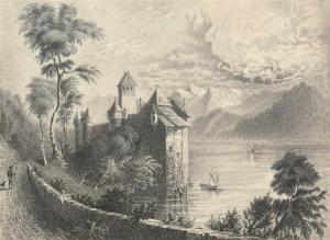 CLAYTON John William,'Lake Leman lies by Chillon's Walls',1869,Christie's GB 2009-09-08