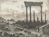 CLAYTON John William,Classical ruins by the sea at sunset,Christie's GB 2009-06-30