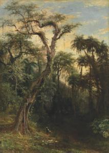 CLEENEWERCK Henry 1818-1901,The Cuban Rainforest,1866,Christie's GB 2020-11-05