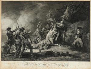 CLEMENS Johan Frederik 1748-1831,The Death of General Montgomery,Bruun Rasmussen DK 2022-10-31