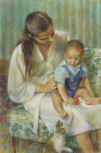 CLEMENS Paul Lewis 1911-1992,Maternal Affection,Bonhams GB 2022-12-02
