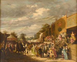 CLEMENT Félix 1826-1888,La Parade du Cirque,Art Richelieu FR 2016-05-23