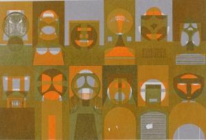 CLEMENTS Gerald 1936-2000,abstract compositions,Burstow and Hewett GB 2018-09-20